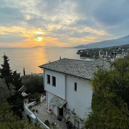 Iris Sea View Villa Afissos Exterior photo