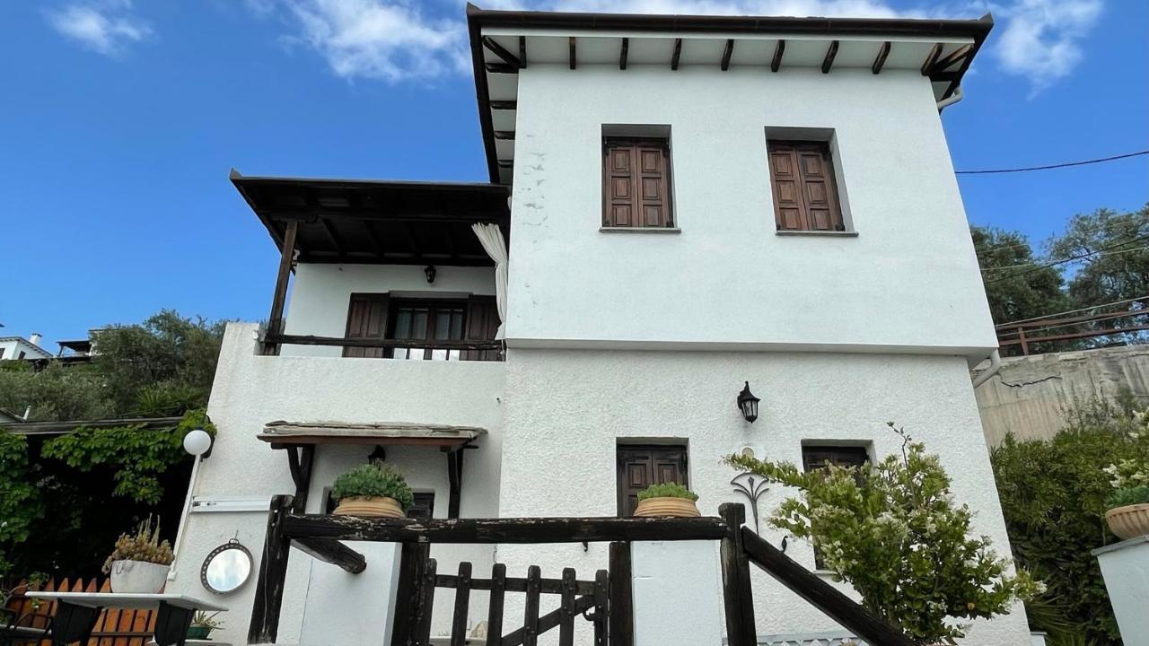 Iris Sea View Villa Afissos Exterior photo