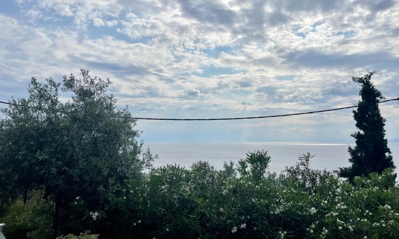 Iris Sea View Villa Afissos Exterior photo